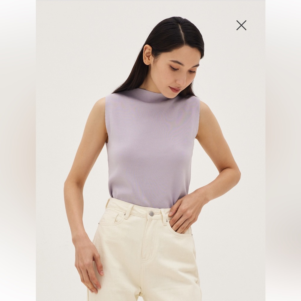 Love Bonito Haniela Funnel Neck Knit Top NWT (M)